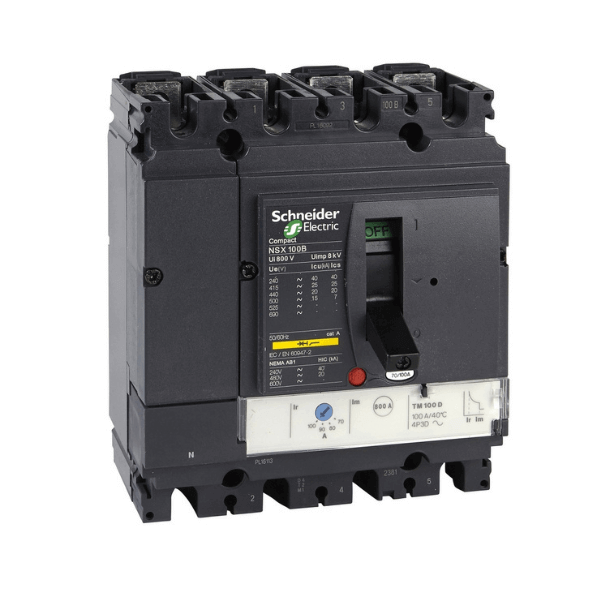 کلید اتوماتیک چهار پل 25 آمپر اشنایدر LV429566
