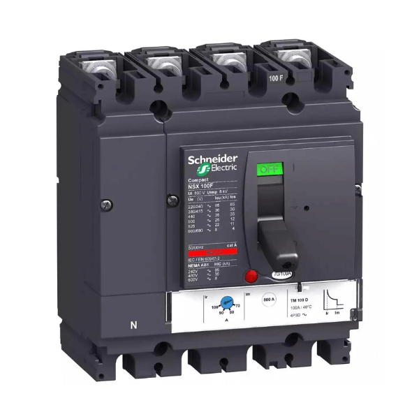 کلید اتوماتیک چهار پل 25 آمپر اشنایدر LV429656